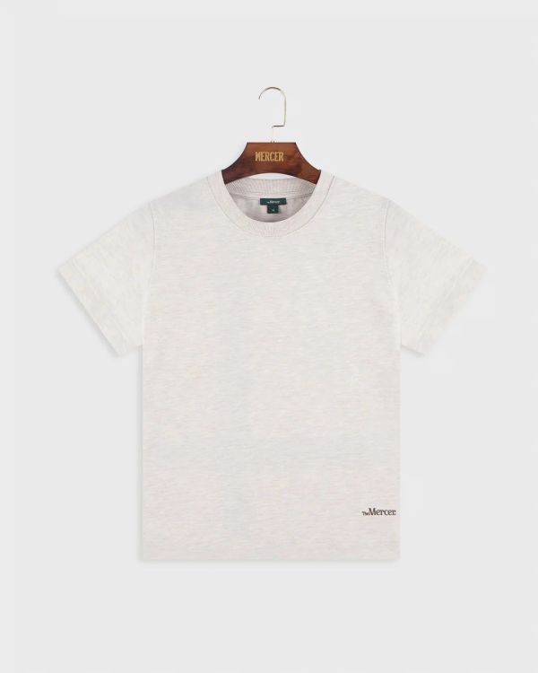 Mercer The Mercer Logo Tee W Offwhite  (AP261005-102) - Caramel (Sint-Job-in-’t-Goor)