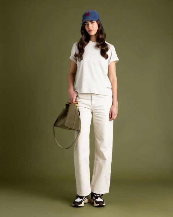 Mercer The Mercer Logo Tee W Offwhite  (AP261005-102) - Caramel (Sint-Job-in-’t-Goor)