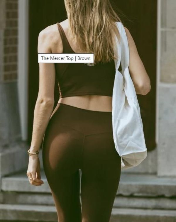 Mercer The Mercer Top Brown  (AP261020-800) - Caramel (Sint-Job-in-’t-Goor)