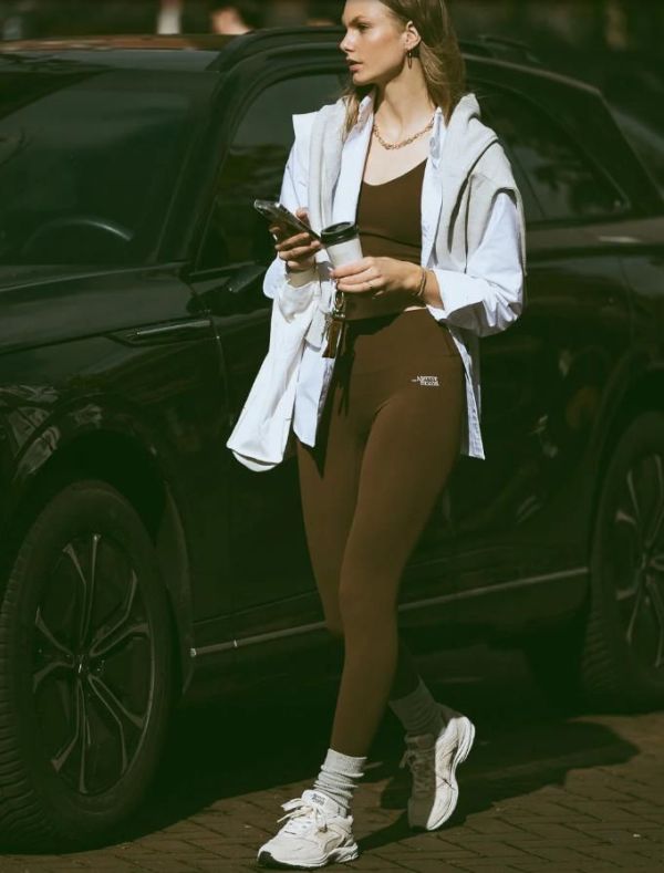 Mercer The Mercer Legging Brown  (AP261021-800) - Caramel (Sint-Job-in-’t-Goor)