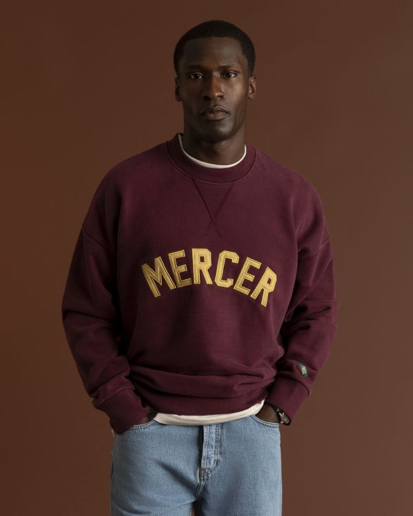 Mercer The Mercer Siganture Sweat Bordeaux  (AP263007-301) - Caramel (Sint-Job-in-’t-Goor)