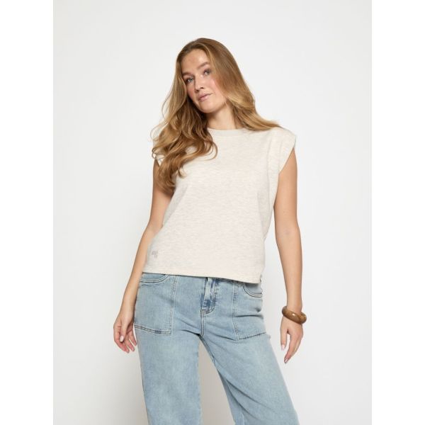 Minus Midea Sweat Nomad Sand Melange  (MI6957-353M) - Caramel (Sint-Job-in-’t-Goor)