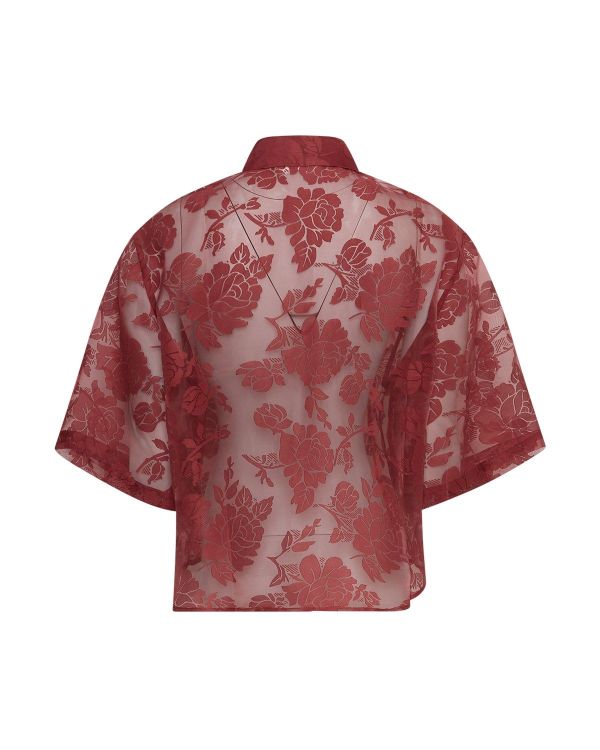 MSCH Lettiche 3/4 Shirt Syrah  (19356 SYRAH) - Caramel (Sint-Job-in-’t-Goor)