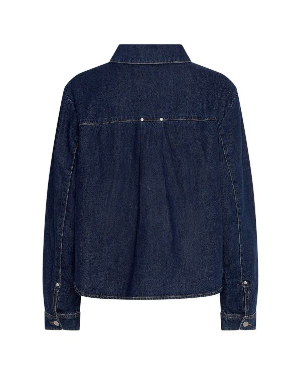 MSCH Adna Alena Shirt Dark Blue Wash  (19502 DARK BLUE WASH) - Caramel (Sint-Job-in-’t-Goor)