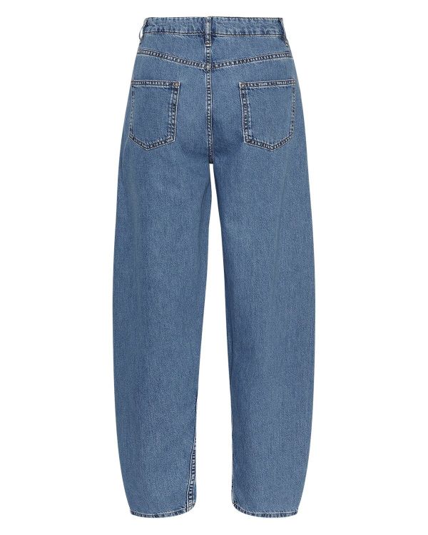 MSCH Kobane Lis Barrel Jeans Mid Blue Wash  (19515 MID BLUE WASH) - Caramel (Sint-Job-in-’t-Goor)