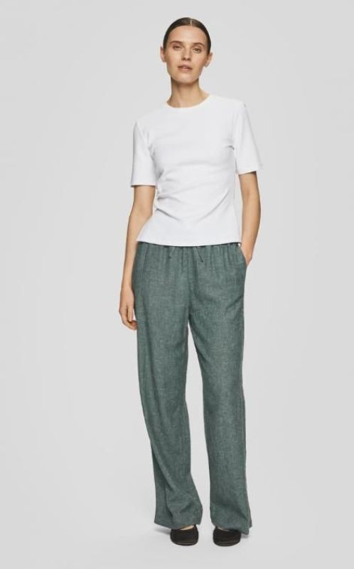 MSCHViana Ginia Pants Laurel Wreath  (19656 LAUREL WREATH) - Caramel (Sint-Job-in-’t-Goor)