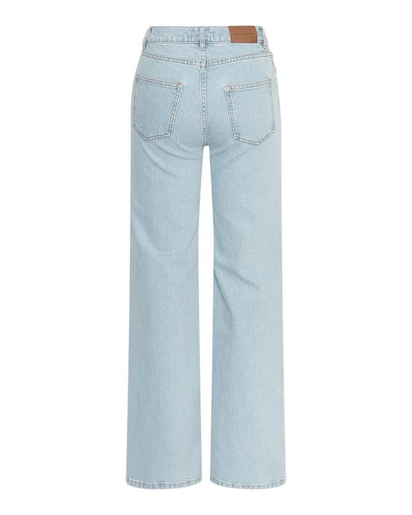 MSCH Solia Ada HW Widea Jeans Light Blue Wash  (19694 LIGHT BLUE WASH) - Caramel (Sint-Job-in-’t-Goor)