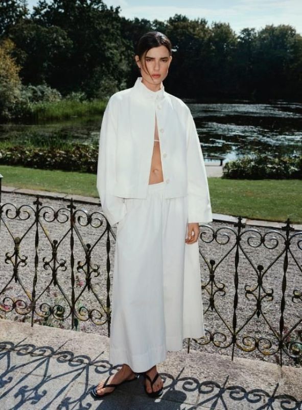 MSCH Josilyn HW Skirt Pants Egret  (19798 EGRET) - Caramel (Sint-Job-in-’t-Goor)