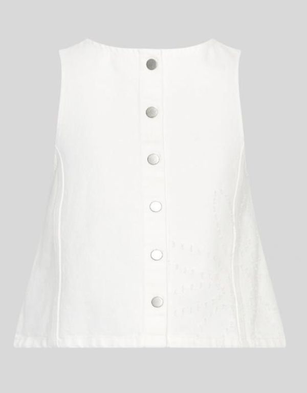 MSCH Dexter SL Top Bright White  (19845 EGRET) - Caramel (Sint-Job-in-’t-Goor)