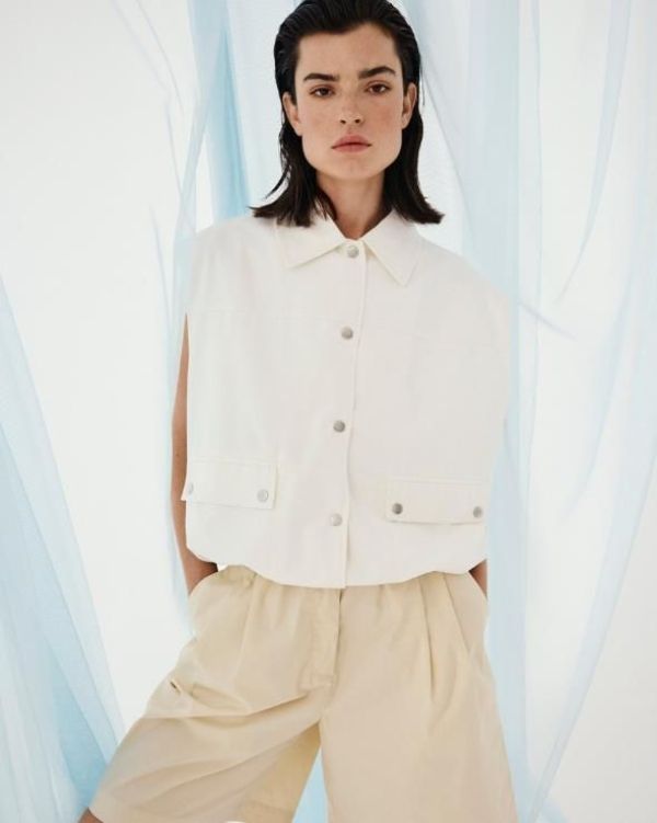 MSCH Josilyn Vest Egret  (19887 EGRET) - Caramel (Sint-Job-in-’t-Goor)