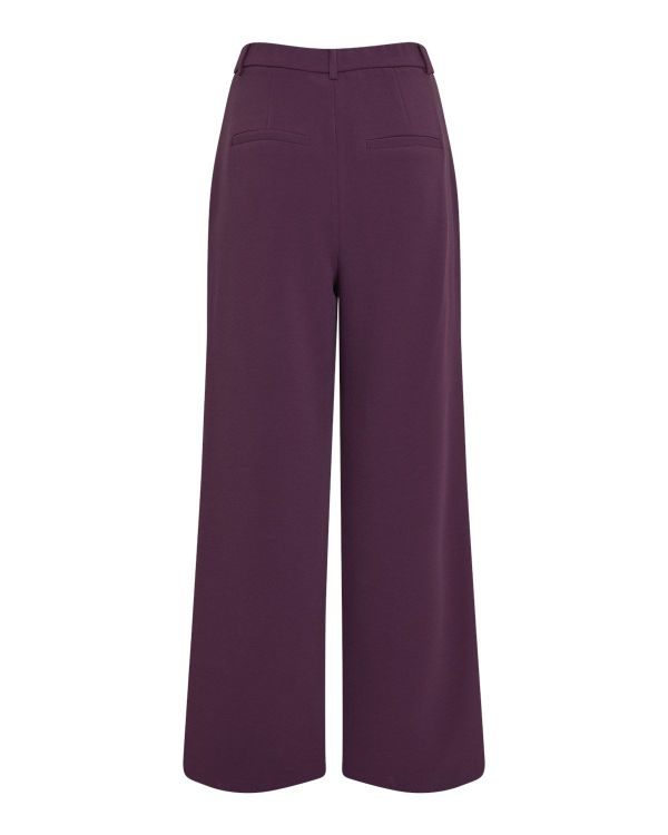 MSCH Macy Michelle HW Wide Pants Regular Potent Purple - Paars  (19447 POTENT PURPLE) - Caramel (Sint-Job-in-’t-Goor)
