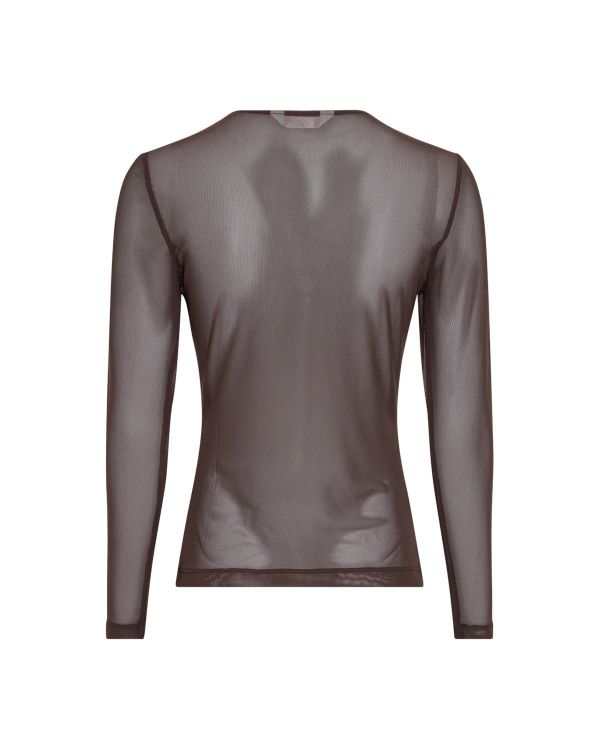 MSCH Janie Illenora Top Hot Fudge  (20281 HOT FUDGE) - Caramel (Sint-Job-in-’t-Goor)