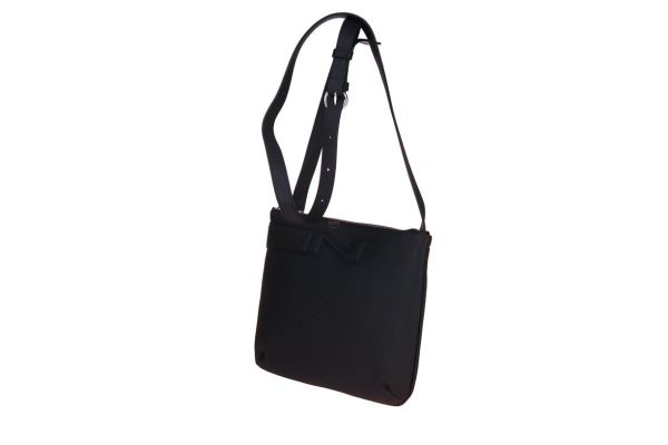 Nathan-Baume Napoli Zipped Crossbody Bag Black  (1102/G006 BLACK) - Caramel (Sint-Job-in-’t-Goor)