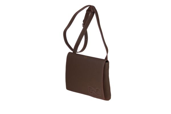 Nathan-Baume Brugge Crossbody Bag With Flap Regent  (1202-G062 REGENT) - Caramel (Sint-Job-in-’t-Goor)