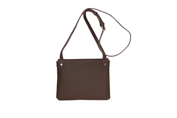 Nathan-Baume Brugge Crossbody Bag With Flap Regent  (1202-G062 REGENT) - Caramel (Sint-Job-in-’t-Goor)