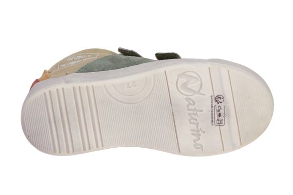 Naturino Trajan Velcroschoen Groen  (2018092.09-3C17) - Caramel (Sint-Job-in-’t-Goor)