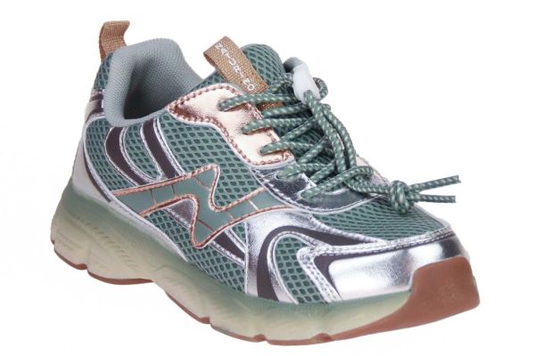 Naturino Wave Metallic Sneaker Zilver  (2019091.07-1Q05) - Caramel (Sint-Job-in-’t-Goor)