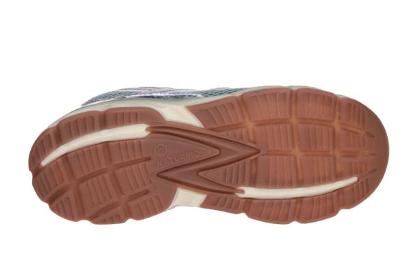 Naturino Wave Metallic Sneaker Zilver  (2019091.07-1Q05) - Caramel (Sint-Job-in-’t-Goor)