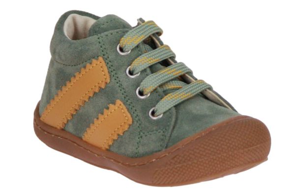 Naturino Cocoon Eerste Stapper Groen-Camel  (2019139.01-3F44) - Caramel (Sint-Job-in-’t-Goor)