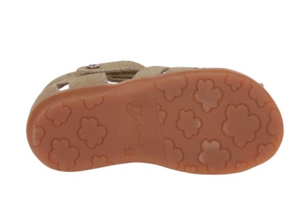 Naturino Zaffiro Denim Sandaal Beige  (0502666.17-0D33) - Caramel (Sint-Job-in-’t-Goor)