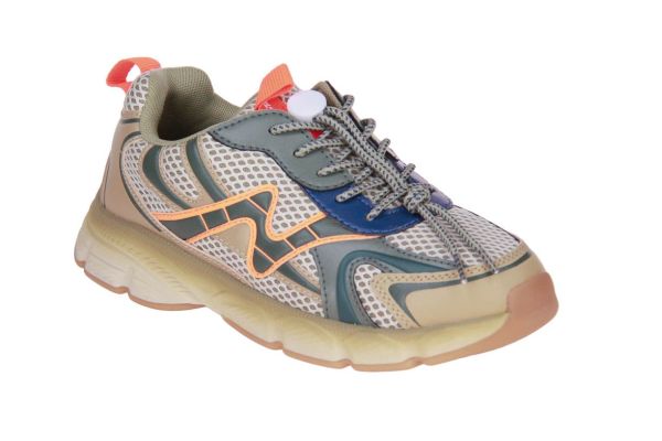 Naturino wave sand-olive sneaker  (2019091.01-1D99) - Caramel (Sint-Job-in-’t-Goor)