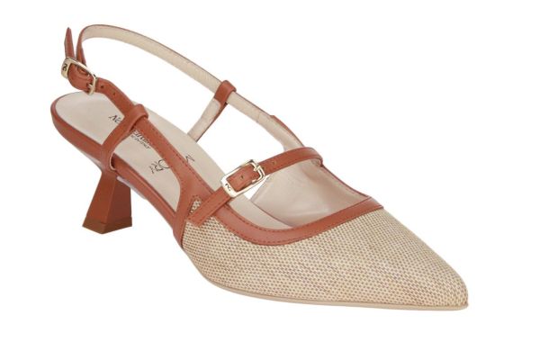 Nero Giardini Slingback Cognac  (E615471D-420) - Caramel (Sint-Job-in-’t-Goor)