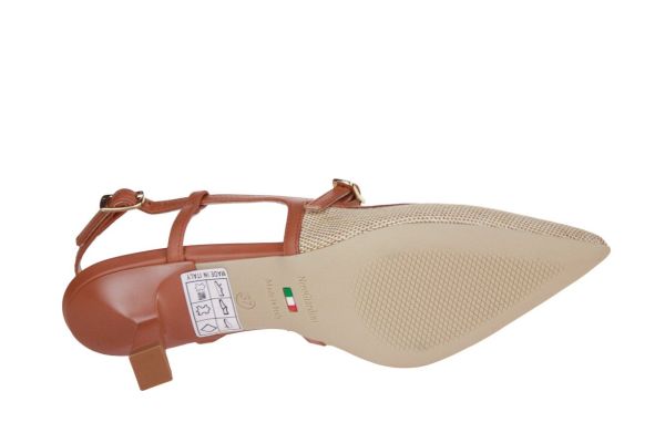 Nero Giardini Slingback Cognac  (E615471D-420) - Caramel (Sint-Job-in-’t-Goor)