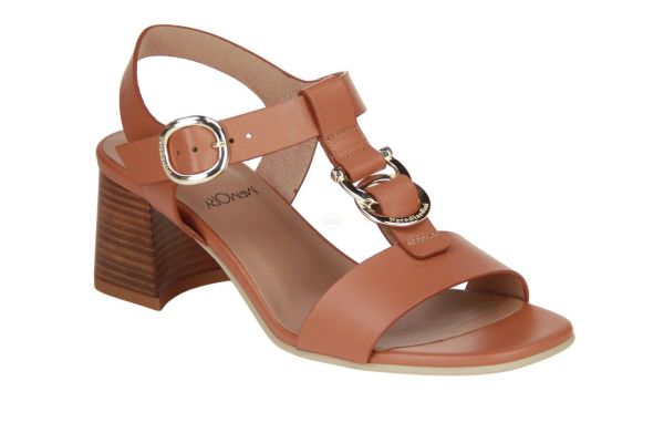 Nero Giardini Sandaal Cognac  (E615870D-329) - Caramel (Sint-Job-in-’t-Goor)