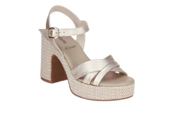 Nero Giardini Sandaal Goud  (E616071D-418) - Caramel (Sint-Job-in-’t-Goor)