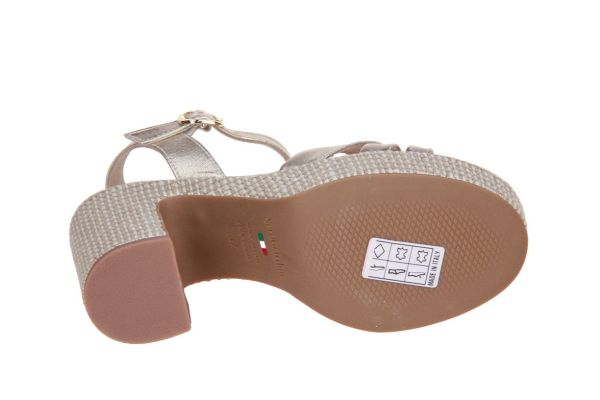 Nero Giardini Sandaal Goud  (E616071D-418) - Caramel (Sint-Job-in-’t-Goor)