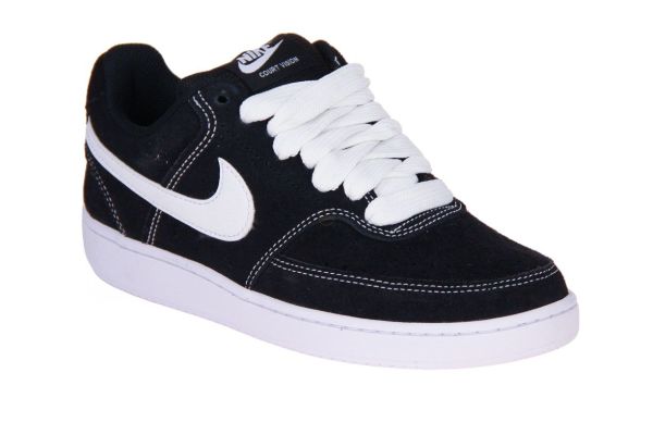 Nike Court Vision Low FL Black/White  (IO9554-001) - Caramel (Sint-Job-in-’t-Goor)