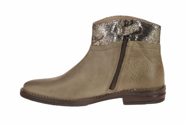 Ninette en Fleur Taupe Enkellaars  (8408) - Caramel (Sint-Job-in-’t-Goor)