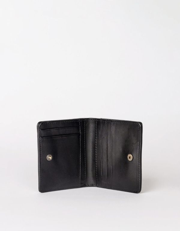 O My Bag Alex Fold-Over Wallet Black Classic Leather  (OMB-E070CV) - Caramel (Sint-Job-in-’t-Goor)