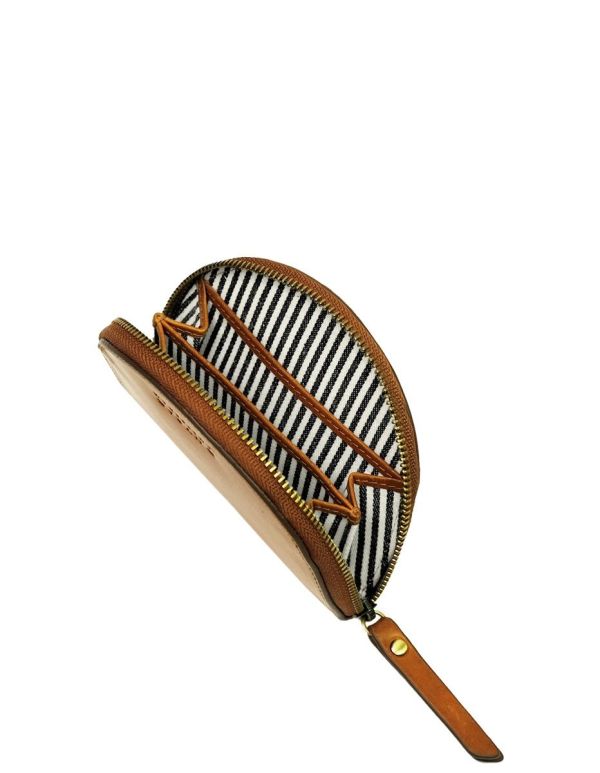 O My Bag Laura Coin Purse Cognac Classic Leather  (OMB-E147BV) - Caramel (Sint-Job-in-’t-Goor)