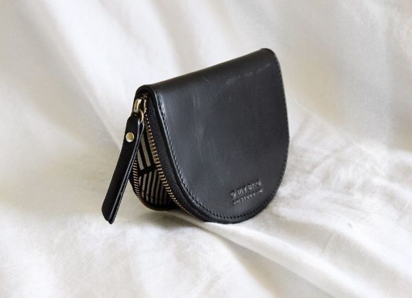 O My Bag Laura Coin Purse Black  (OMB-E147CV) - Caramel (Sint-Job-in-’t-Goor)
