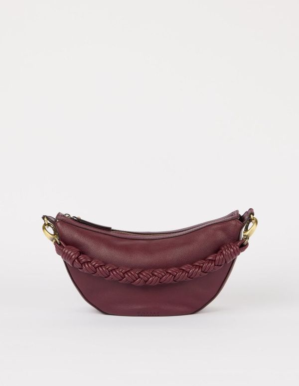 O My Bag Leo Dark Cherry Soft Grain  (OMB-E174D) - Caramel (Sint-Job-in-’t-Goor)