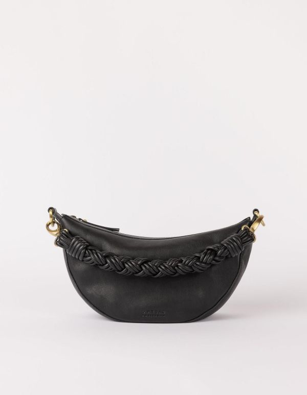 O My Bag Leo Black Soft Grain Leather  (OMB-E174NS) - Caramel (Sint-Job-in-’t-Goor)