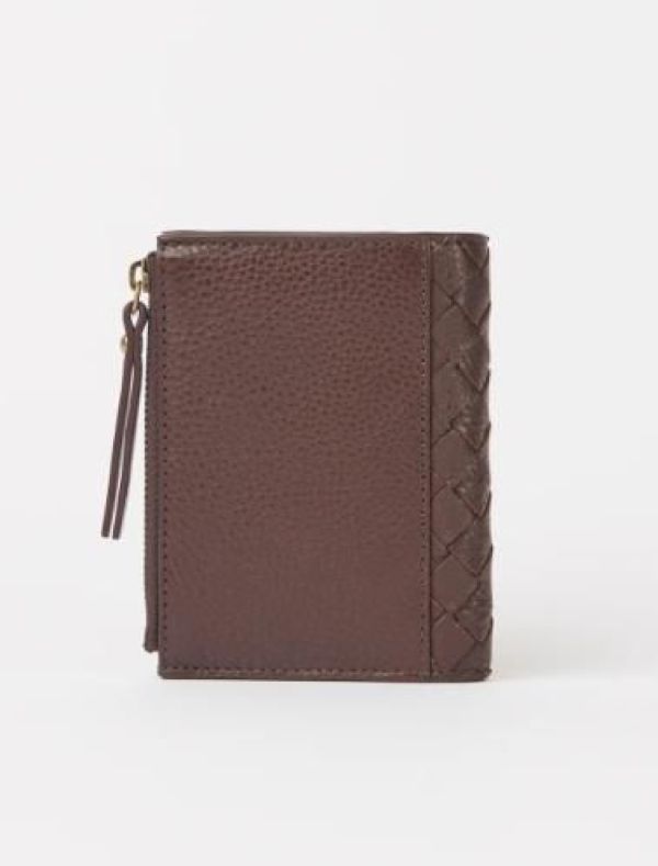 O My Bag Jamie Wallet Women Chocolate Soft Grain Leather  (OMB-E189CHW) - Caramel (Sint-Job-in-’t-Goor)