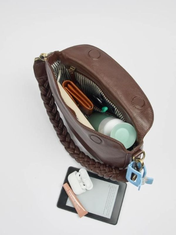 O My Bag Lana Chocolate Soft Grain  (OMB-E191CH) - Caramel (Sint-Job-in-’t-Goor)