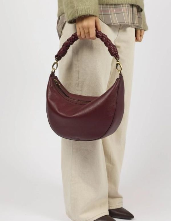O My Bag Leo Maxi Dark Cherry  (OMB-E223D1) - Caramel (Sint-Job-in-’t-Goor)