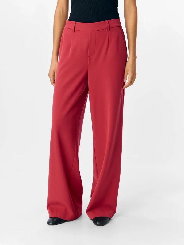 Object Lisa Wide Pant Karanda Red  (23037921 karanda red) - Caramel (Sint-Job-in-’t-Goor)