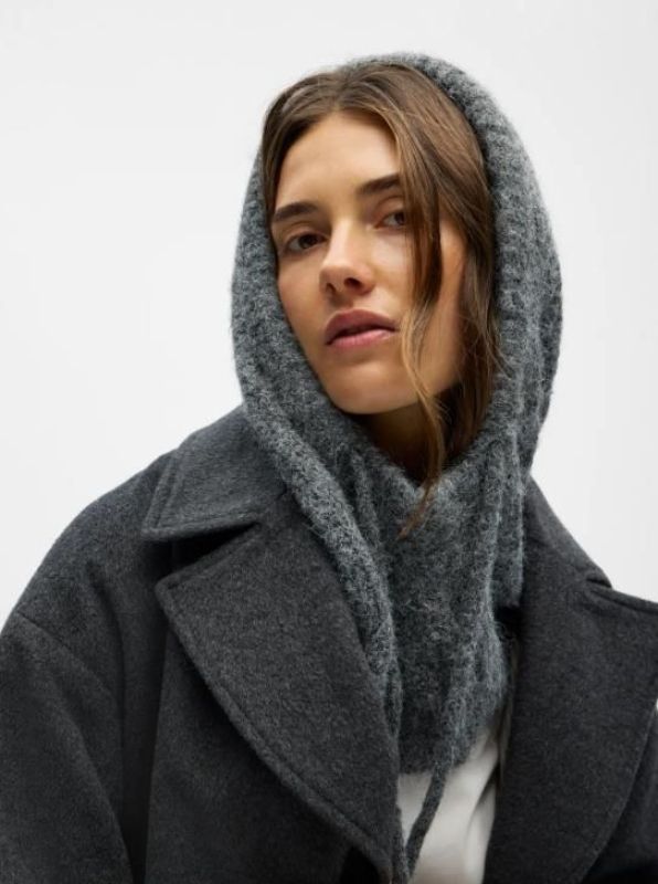 Object Milu Knit Balaclave Medium Grey  (23043040 MEDIUM GREY) - Caramel (Sint-Job-in-’t-Goor)