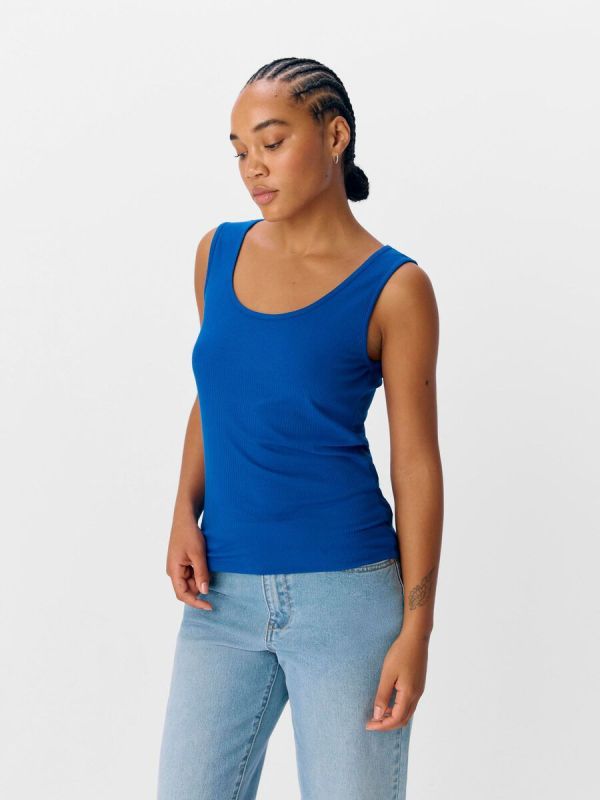 Object Jamie S/L SLI Tank Top Surf The Web  (23045692 surf the web) - Caramel (Sint-Job-in-’t-Goor)