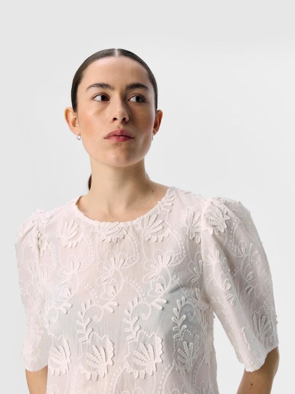 Object Mya 2/4 RE Top Cloud Dancer  (23048111 CLOUD DANCER) - Caramel (Sint-Job-in-’t-Goor)