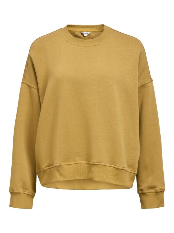 Object Arina L/S OZ Tie Sweatshirt Fennel Seed  (23049534 FENNEL SEED) - Caramel (Sint-Job-in-’t-Goor)