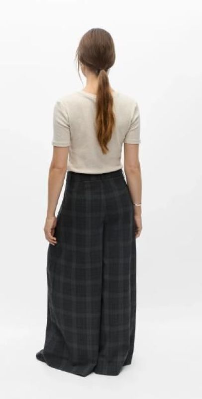 Object Diena HW Wide Broek  Black/Gun Metal  (23049722 BLACK ) - Caramel (Sint-Job-in-’t-Goor)