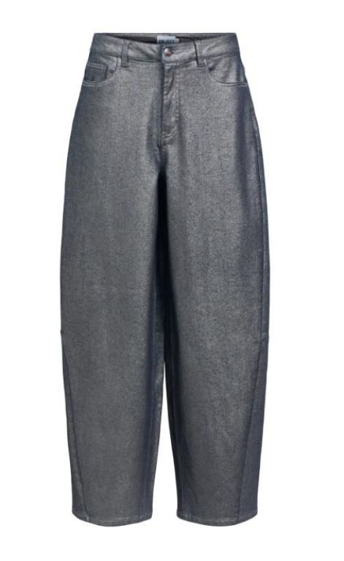 Object Moji Glitter MW Super Barrel Jeans  (23050593 DARK BLUE DENIM GLITTER) - Caramel (Sint-Job-in-’t-Goor)