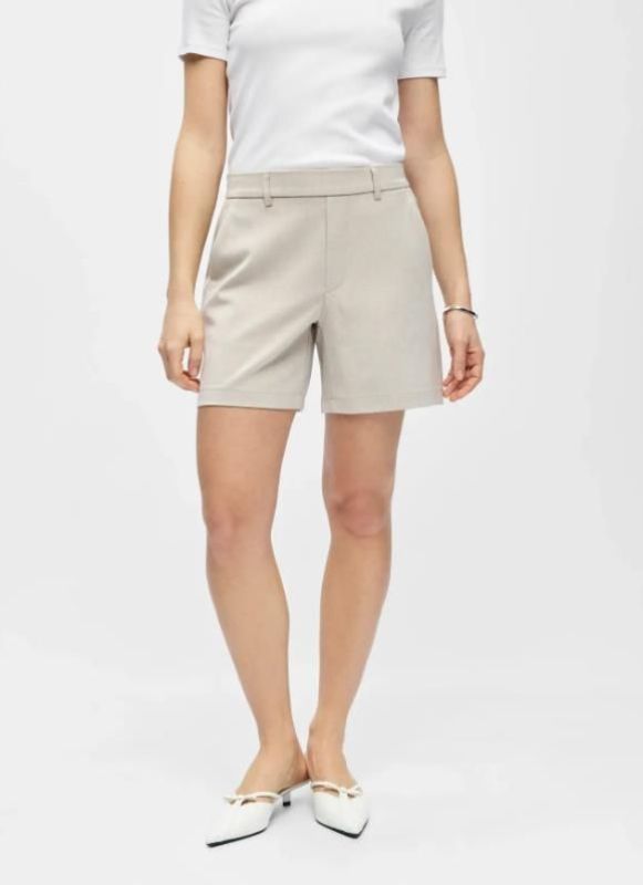OBject Lisa MW RE Shorts Humus Melange  (23045722 Humus Melange) - Caramel (Sint-Job-in-’t-Goor)