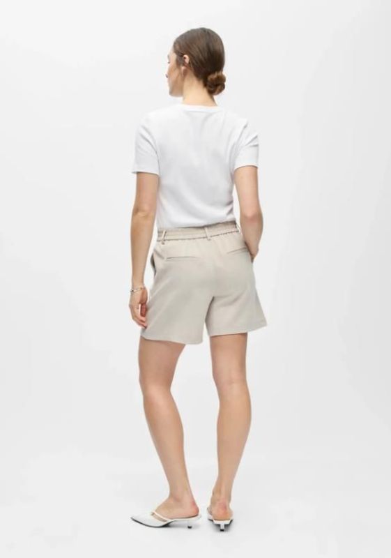 OBject Lisa MW RE Shorts Humus Melange  (23045722 Humus Melange) - Caramel (Sint-Job-in-’t-Goor)