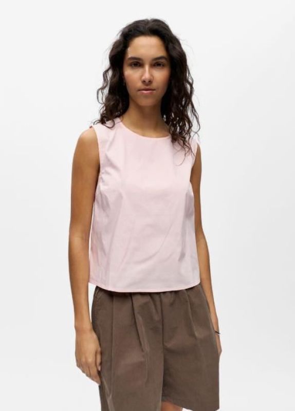 Object Paige LO S/L Top Pale Lilac  (23048392 PALE LILC) - Caramel (Sint-Job-in-’t-Goor)